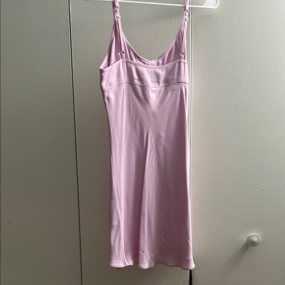 Sunday Best Pink Satin dress - Picture 3 of 4